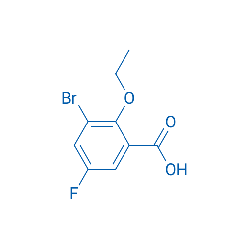 3-Bromo-2-ethoxy-5-fluorobenzoic acid 1g