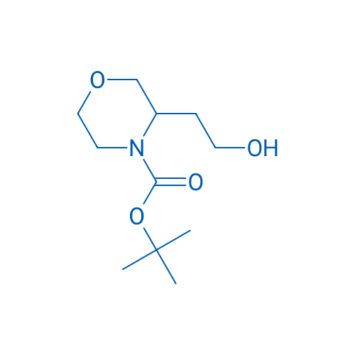tert-Butyl 3-(2-hydroxyethyl)morpholine-4-carboxylate 100mg