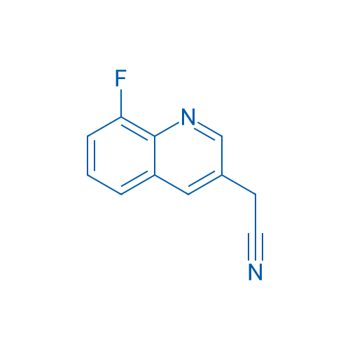 2-(8-Fluoroquinolin-3-yl)acetonitrile 1g