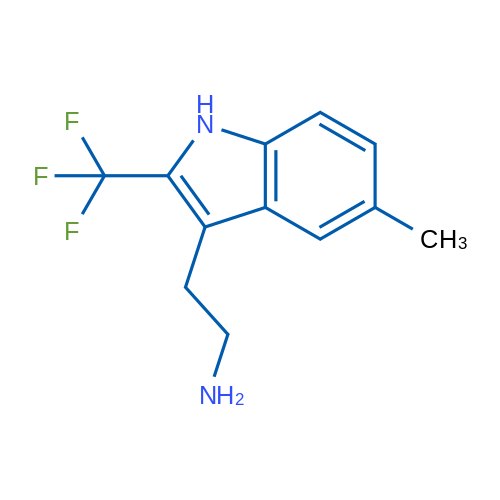 2-[5-Methyl-2-(trifluoromethyl)-1H-indol-3-yl]ethan-1-amine 1g