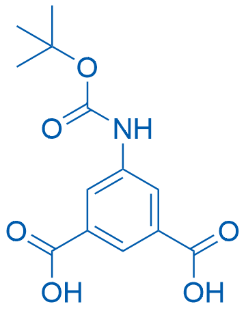 5-{[(tert-butoxy)carbonyl]amino}benzene-1,3-dicarboxylic acid 250mg