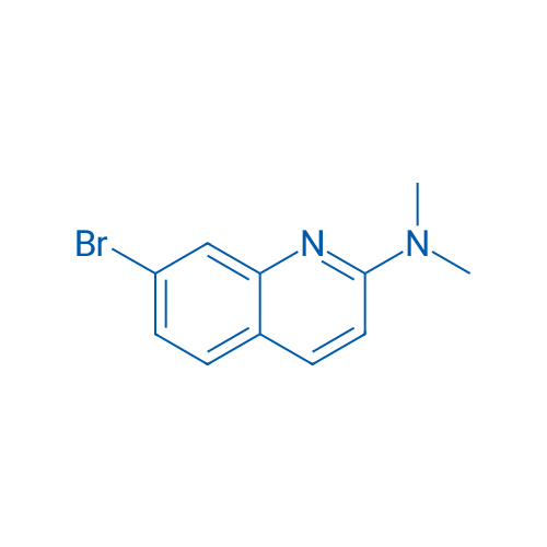 7-Bromo-N,N-dimethylquinolin-2-amine 25mg