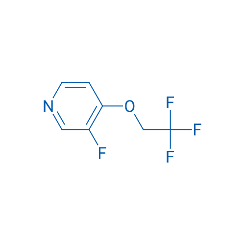 3-Fluoro-4-(2,2,2-trifluoroethoxy)pyridine 1g