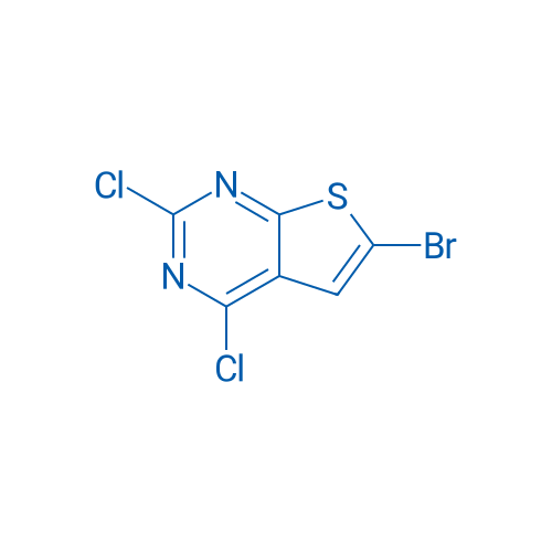 6-Bromo-2,4-dichlorothieno[2,3-d]pyrimidine 250mg