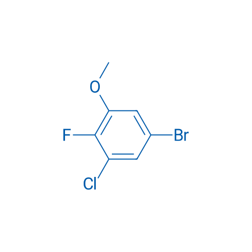 5-Bromo-1-chloro-2-fluoro-3-methoxybenzene 250mg