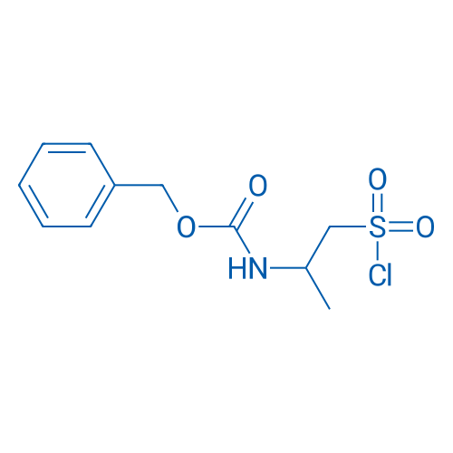 Benzyl N-[1-(chlorosulfonyl)propan-2-yl]carbamate 100mg