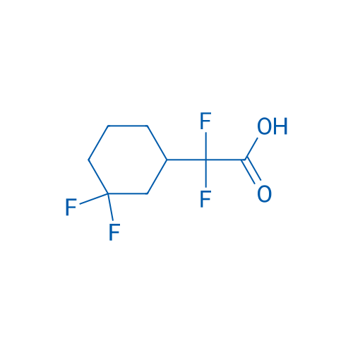 2-(3,3-Difluorocyclohexyl)-2,2-difluoroacetic acid 100mg