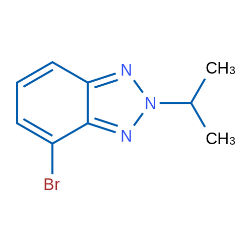 4-Bromo-2-isopropyl-2H-benzo[d][1,2,3]triazole 1g
