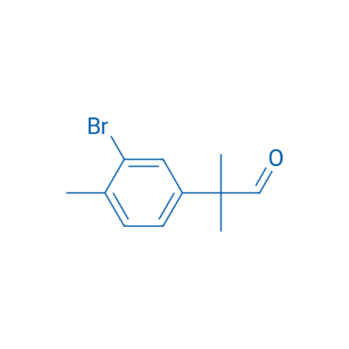 2-(3-Bromo-4-methylphenyl)-2-methylpropanal 1g