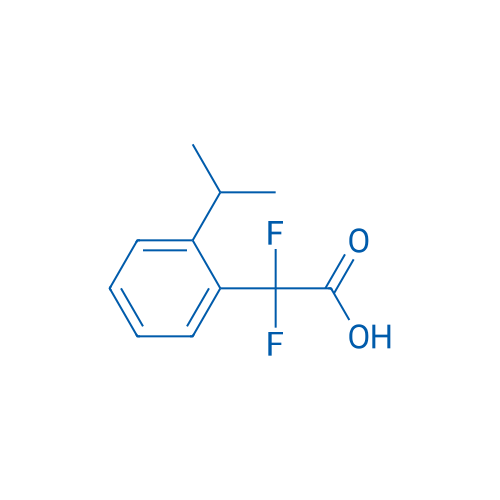 2,2-Difluoro-2-[2-(propan-2-yl)phenyl]acetic acid 1g