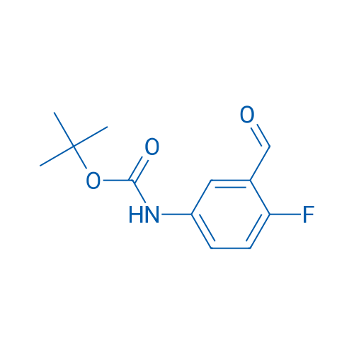 tert-Butyl (4-fluoro-3-formylphenyl)carbamate 1g