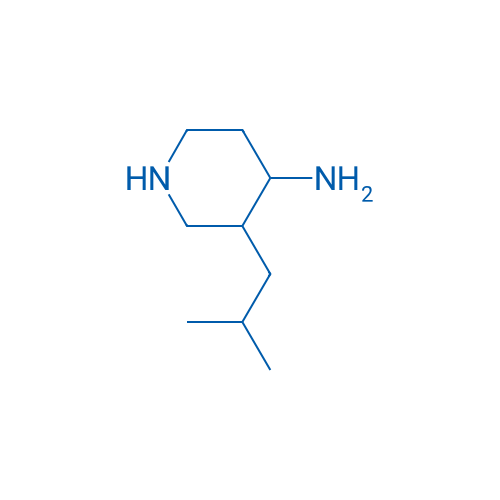 3-(2-Methylpropyl)piperidin-4-amine 1g