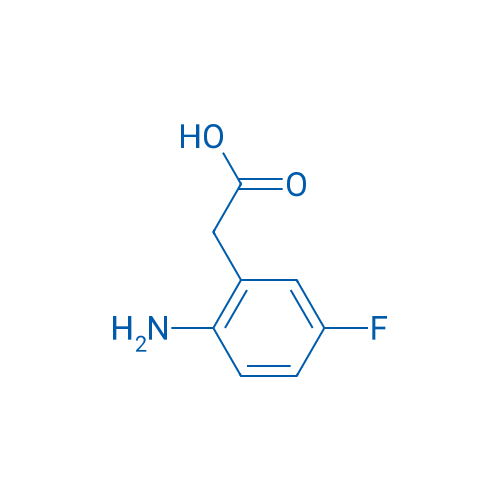 2-(2-Amino-5-fluorophenyl)acetic acid 100mg