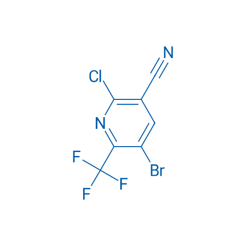 5-Bromo-2-chloro-6-(trifluoromethyl)nicotinonitrile 1g