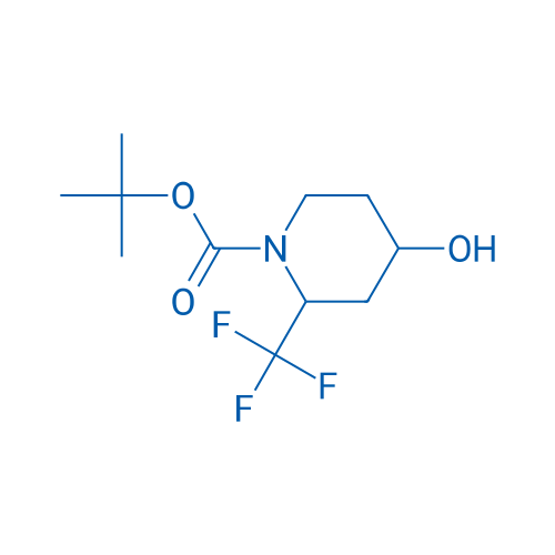 tert-Butyl 4-hydroxy-2-(trifluoromethyl)piperidine-1-carboxylate 5g