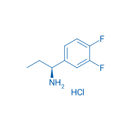(S)-1-(3,4-Difluorophenyl)propan-1-amine hydrochloride 250mg