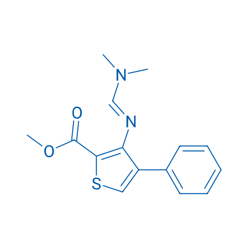Methyl 3-[(E)-[(dimethylamino)methylidene]amino]-4-phenylthiophene-2-carboxylate 1g