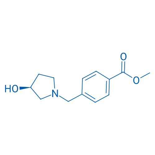 Methyl (S)-4-((3-hydroxypyrrolidin-1-yl)methyl)benzoate 1g