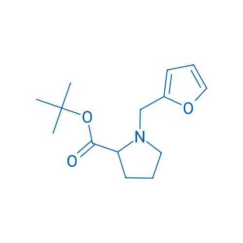 tert-Butyl 1-(furan-2-ylmethyl)pyrrolidine-2-carboxylate 1g