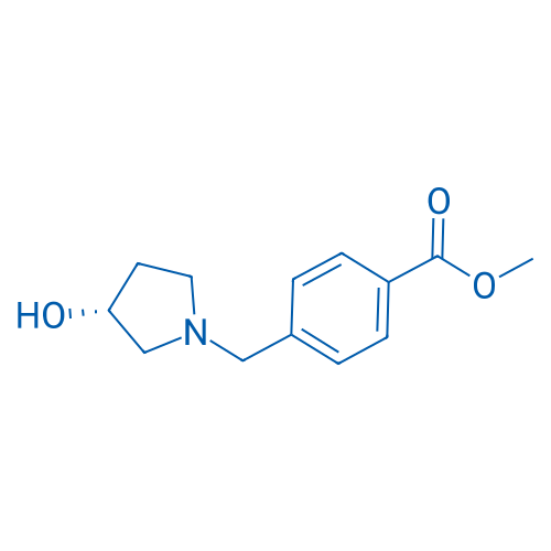 Methyl (R)-4-((3-hydroxypyrrolidin-1-yl)methyl)benzoate 1g