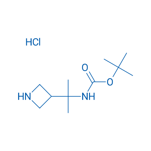 tert-Butyl (2-(azetidin-3-yl)propan-2-yl)carbamate hydrochloride 250mg