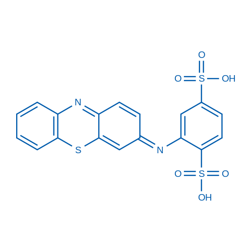 3-(2',5'-Disulfophenylimino)-3H-phenothiazine 100mg