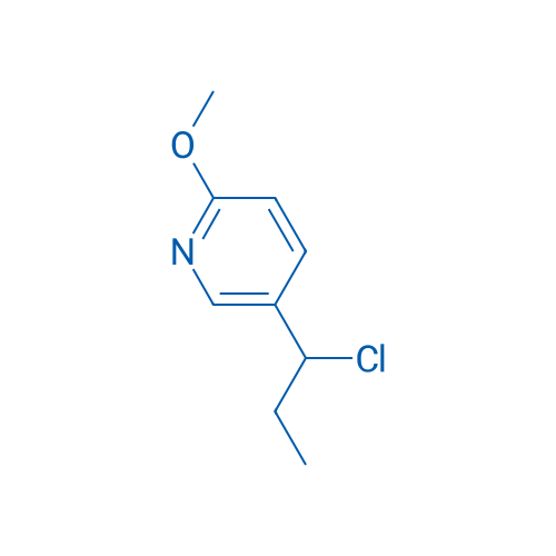 5-(1-Chloropropyl)-2-methoxypyridine 1g