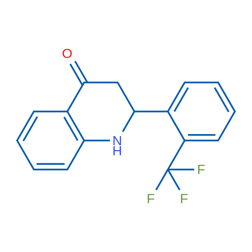 2-(2-(Trifluoromethyl)phenyl)-2,3-dihydroquinolin-4(1H)-one 1g