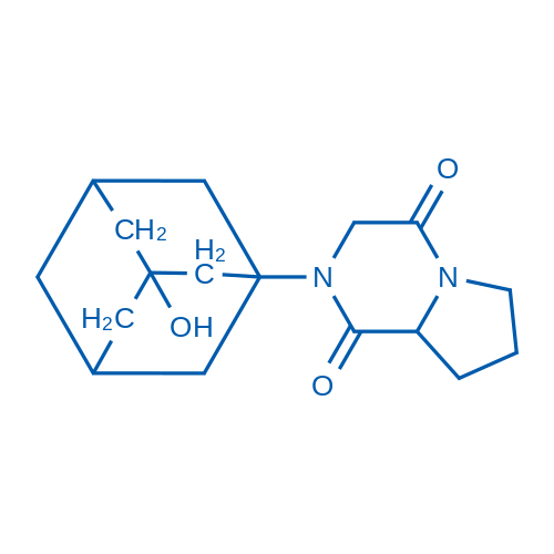 2-(3-Hydroxyadamantan-1-yl)hexahydropyrrolo[1,2-a]pyrazine-1,4-dione 250mg