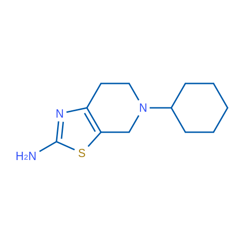5-Cyclohexyl-4,5,6,7-tetrahydrothiazolo[5,4-c]pyridin-2-amine 1g