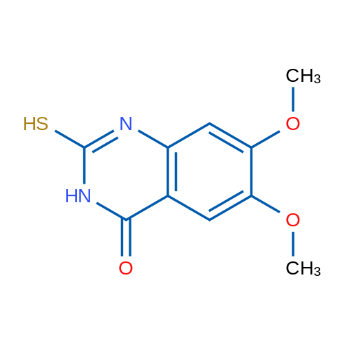 2-Mercapto-6,7-dimethoxyquinazolin-4(3H)-one 5g