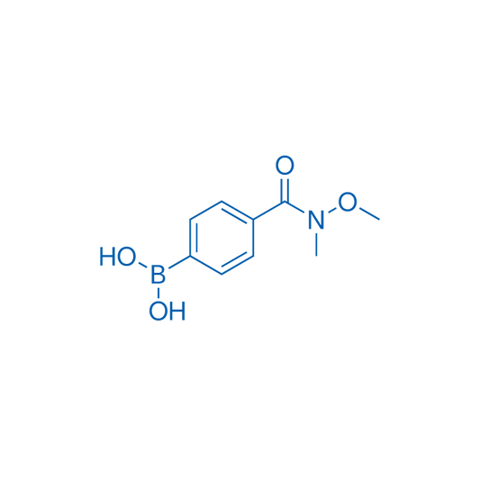 4-(N,O-Dimethylhydroxylaminocarbonyl)phenylboronic acid 1g