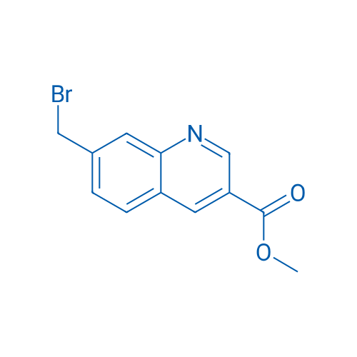 Methyl 7-(bromomethyl)quinoline-3-carboxylate 250mg