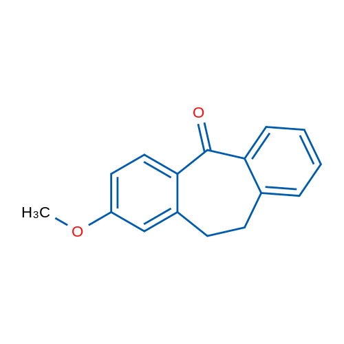 2-Methoxy-10,11-dihydro-5H-dibenzo[a,d][7]annulen-5-one 1g
