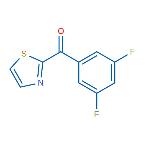 (3,5-Difluorophenyl)(thiazol-2-yl)methanone 1g