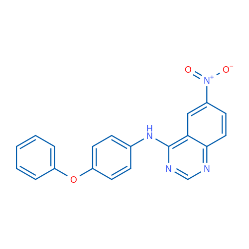 6-Nitro-N-(4-phenoxyphenyl)quinazolin-4-amine 250mg