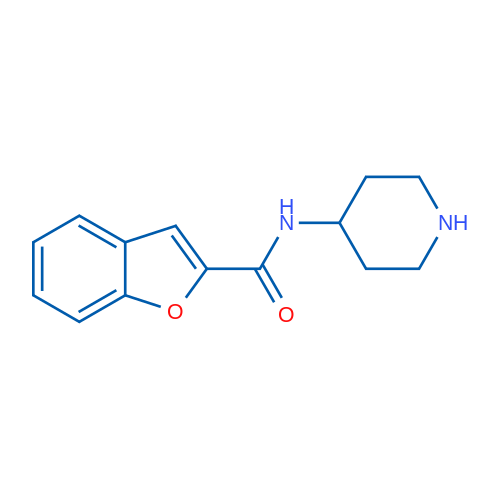 N-(Piperidin-4-yl)-1-benzofuran-2-carboxamide 1g