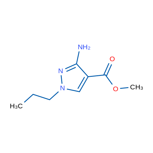 Methyl 3-amino-1-propyl-1H-pyrazole-4-carboxylate 1g