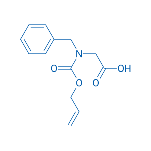 N-((Allyloxy)carbonyl)-N-benzylglycine 1g