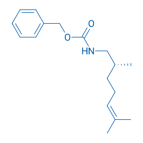 Benzyl (R)-(2,6-dimethylhept-5-en-1-yl)carbamate 1g