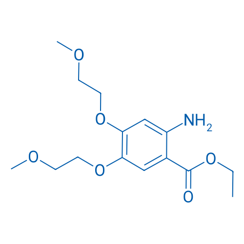Ethyl 2-amino-4,5-bis(2-methoxyethoxy)benzoate 25g