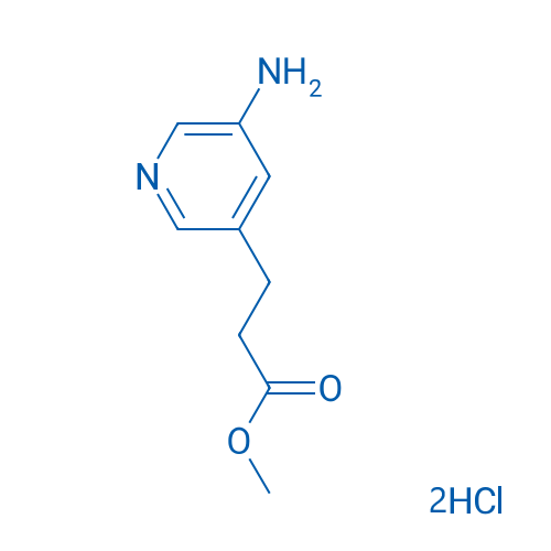 Methyl 3-(5-aminopyridin-3-yl)propanoate dihydrochloride 1g