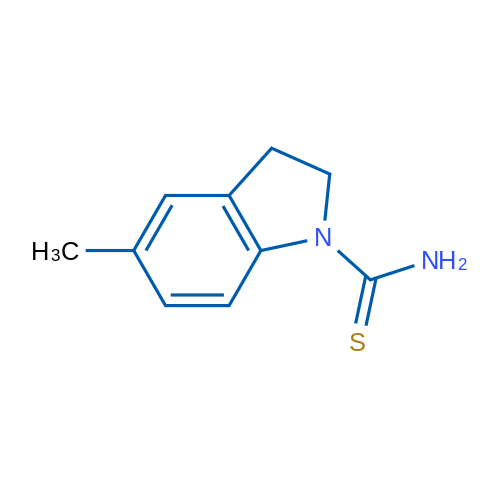 5-Methyl-2,3-dihydro-1H-indole-1-carbothioamide 1g