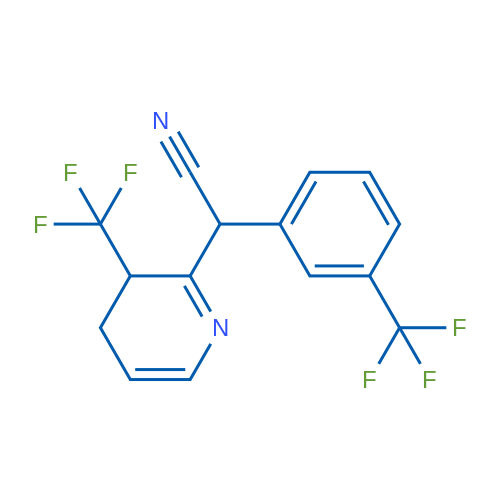 2-[3-(Trifluoromethyl)-3,4-dihydropyridin-2-yl]-2-[3-(trifluoromethyl)phenyl]acetonitrile 1g