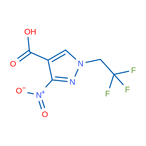 3-Nitro-1-(2,2,2-trifluoroethyl)-1H-pyrazole-4-carboxylic acid 1g