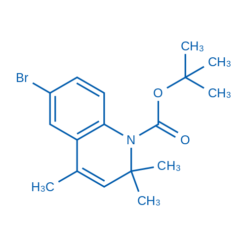 tert-Butyl 6-bromo-2,2,4-trimethylquinoline-1(2H)-carboxylate 1g