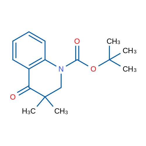 tert-Butyl 3,3-dimethyl-4-oxo-3,4-dihydroquinoline-1(2H)-carboxylate 1g