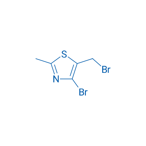 4-Bromo-5-(bromomethyl)-2-methylthiazole 250mg