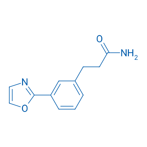 3-(3-(Oxazol-2-yl)phenyl)propanamide 1g