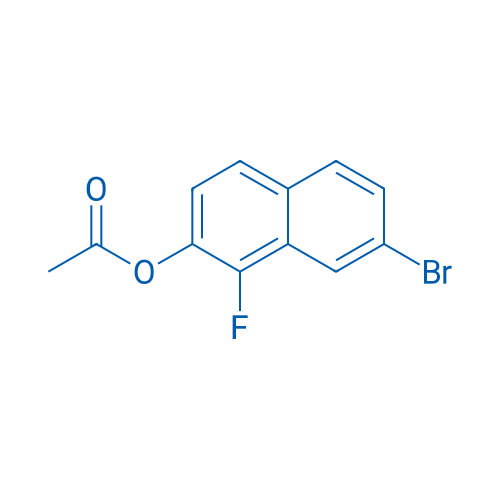 7-Bromo-1-fluoronaphthalen-2-yl acetate 1g